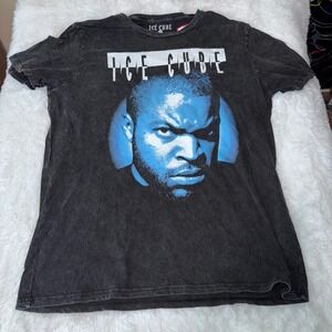Ice Cube T-Shirt Gray XXL Mens Graphic Tee Rap Hip Hop‎ Music